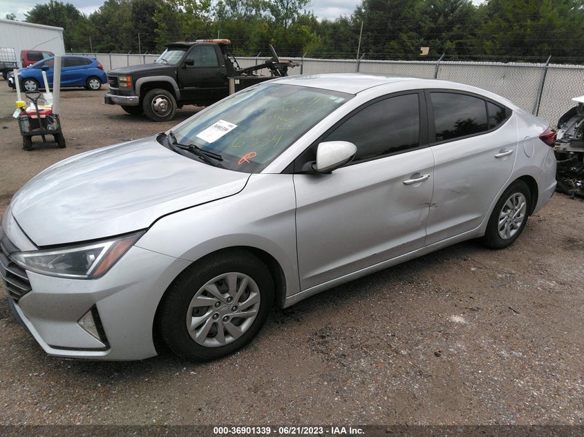 VIN KMHD74LF3KU859210 2019 HYUNDAI ELANTRA SE