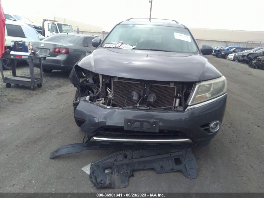 2014 NISSAN PATHFINDER SL - 5N1AR2MNXEC676100