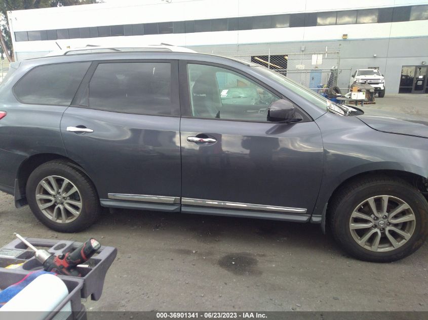 2014 NISSAN PATHFINDER SL - 5N1AR2MNXEC676100