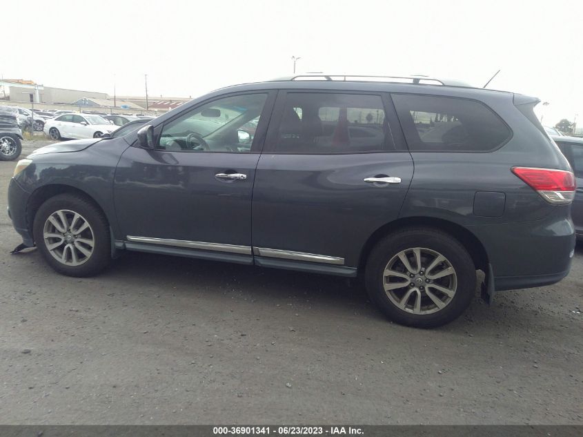 2014 NISSAN PATHFINDER SL - 5N1AR2MNXEC676100