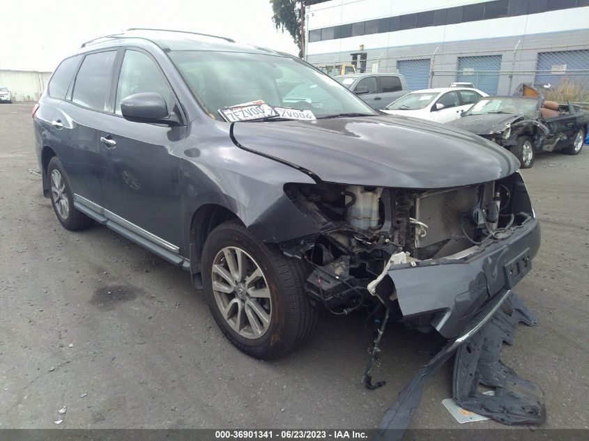 2014 NISSAN PATHFINDER SL - 5N1AR2MNXEC676100