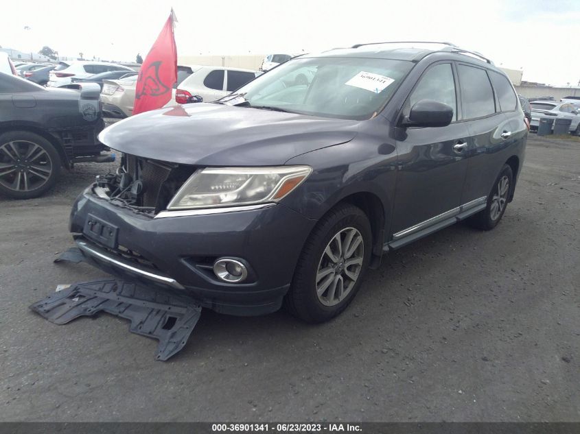 2014 NISSAN PATHFINDER SL - 5N1AR2MNXEC676100