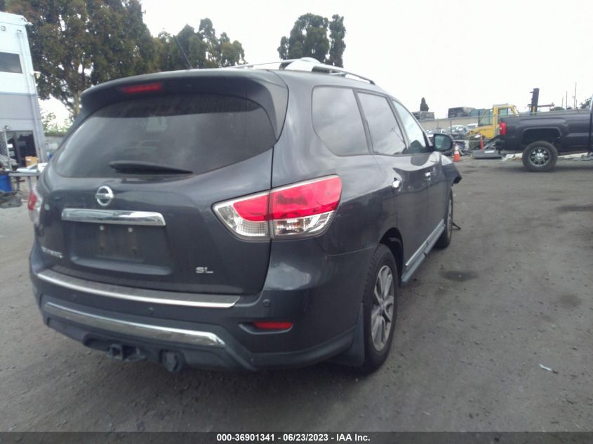 2014 NISSAN PATHFINDER SL - 5N1AR2MNXEC676100