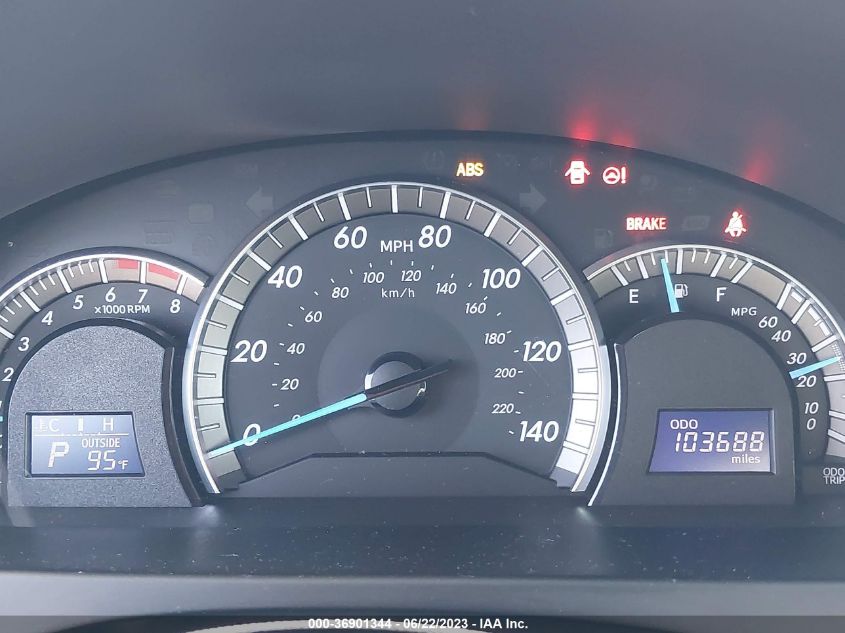 2013 TOYOTA CAMRY L/LE/SE/XLE - 4T1BF1FK6DU641203