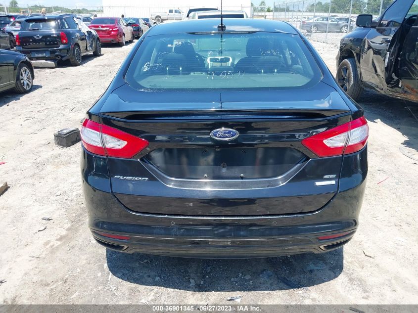 2016 FORD FUSION SE - 3FA6P0H93GR402409