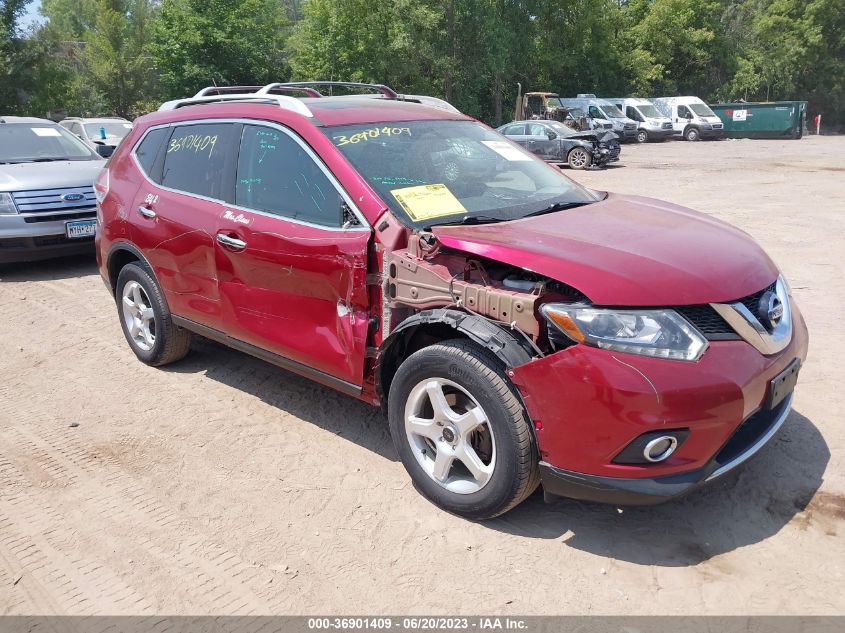 2016 NISSAN ROGUE SL - 5N1AT2MV1GC834277