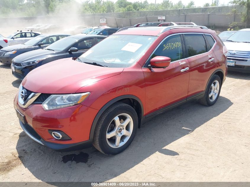 2016 NISSAN ROGUE SL - 5N1AT2MV1GC834277