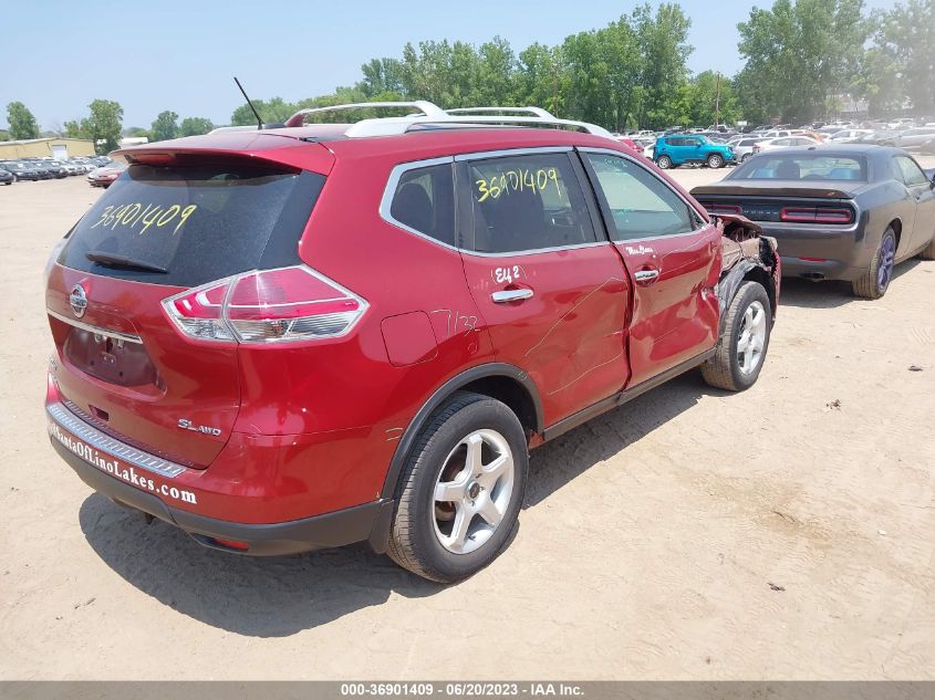 2016 NISSAN ROGUE SL - 5N1AT2MV1GC834277