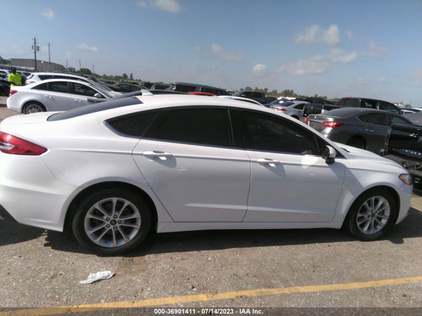 2020 FORD FUSION SE - 3FA6P0HD9LR187858