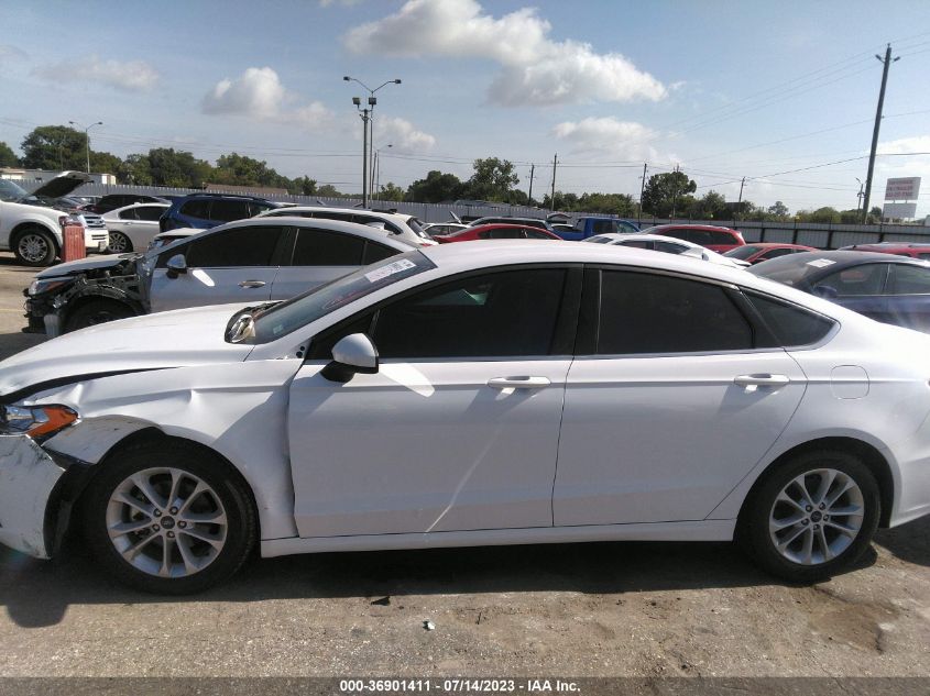 2020 FORD FUSION SE - 3FA6P0HD9LR187858