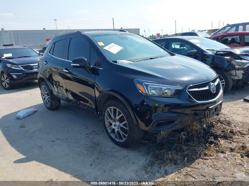 VIN KL4CJ1SB1JB547762 2018 BUICK ENCORE SPORT TOURING