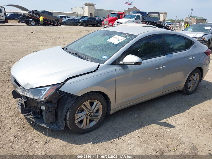 VIN 5NPD84LF7KH486345 2019 HYUNDAI ELANTRA SEL