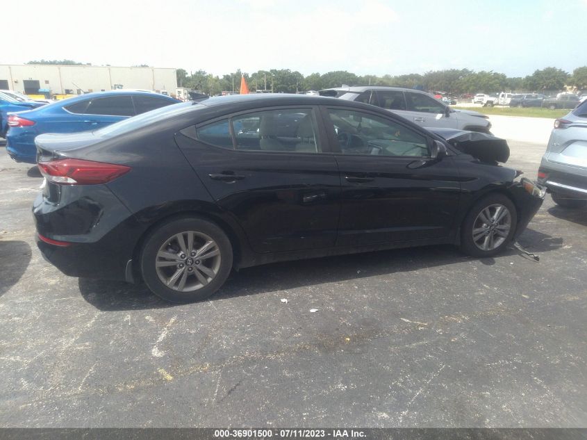 2018 HYUNDAI ELANTRA SEL/VALUE/LIMITED - KMHD84LF2JU452474