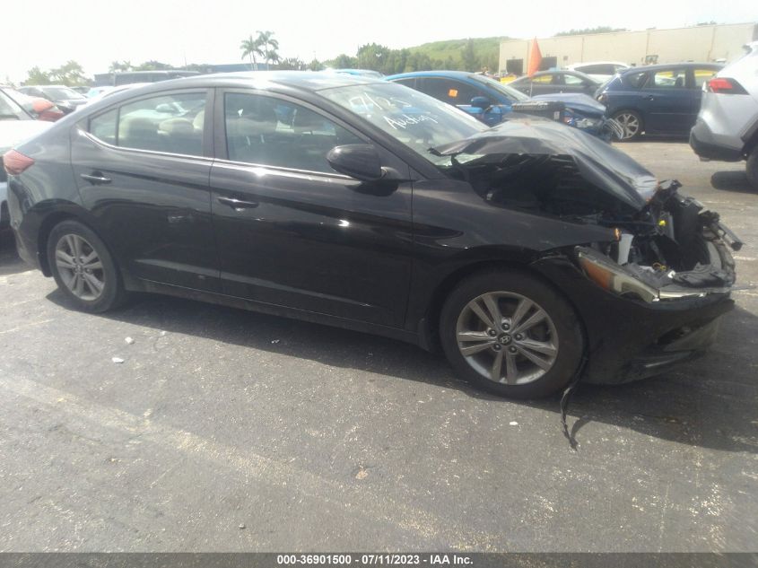 2018 HYUNDAI ELANTRA SEL/VALUE/LIMITED - KMHD84LF2JU452474