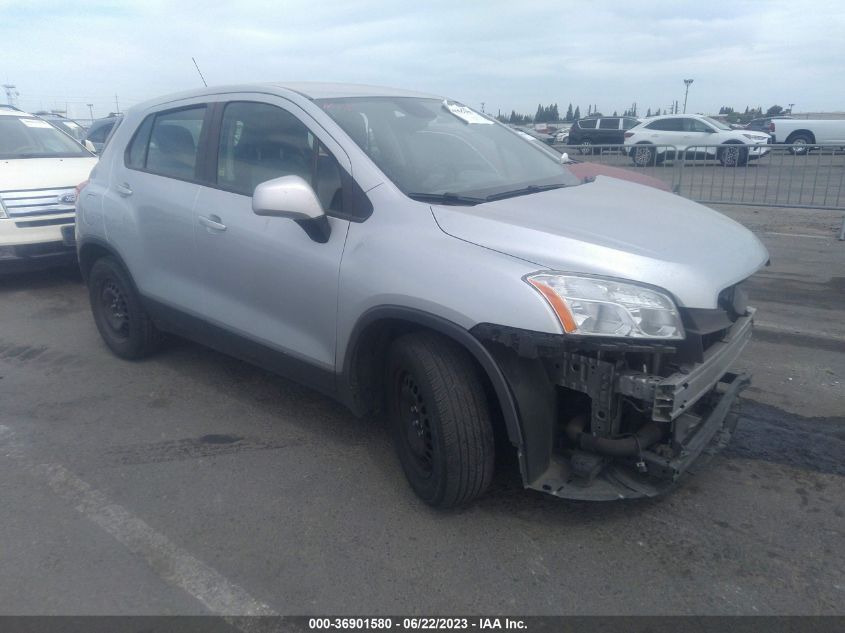 2016 CHEVROLET TRAX LS - 3GNCJKSB6GL264378