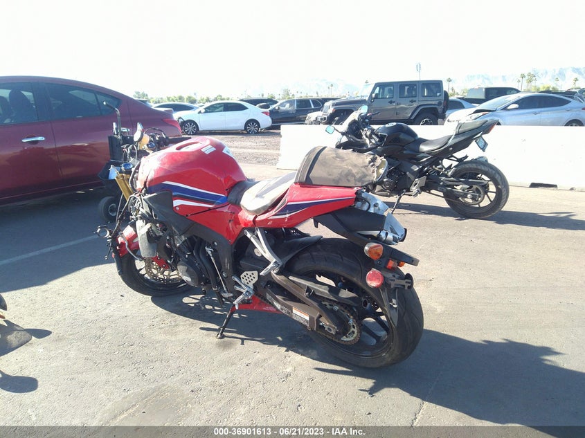 VIN JH2PC40J6NK800102 2022 HONDA CBR600 RA
