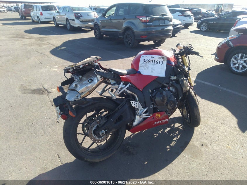 VIN JH2PC40J6NK800102 2022 HONDA CBR600 RA