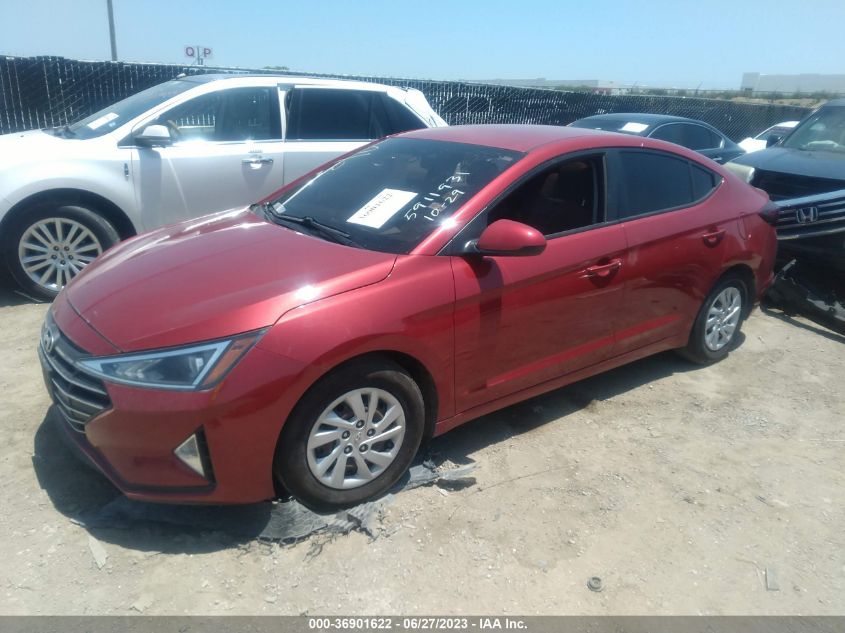 2019 HYUNDAI ELANTRA SE - 5NPD74LF5KH497346