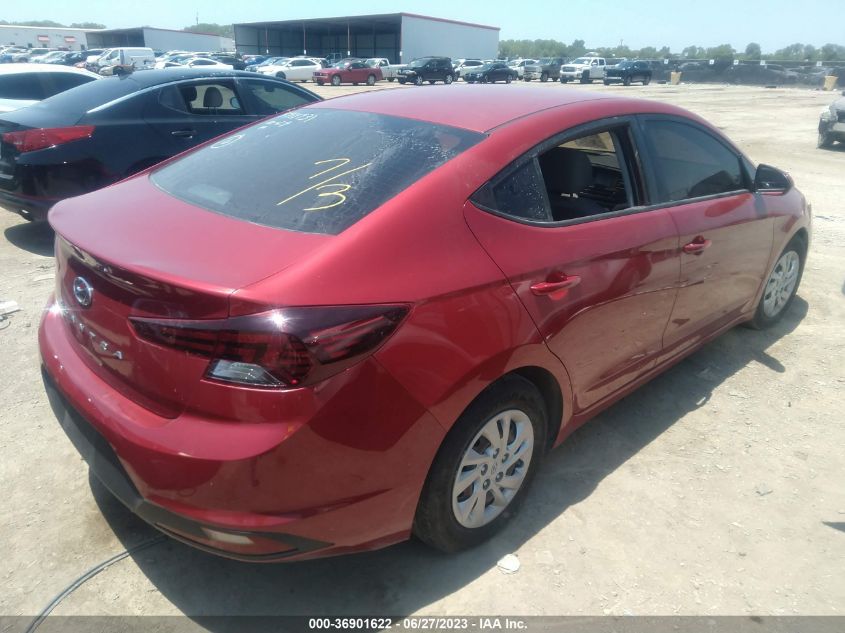 2019 HYUNDAI ELANTRA SE - 5NPD74LF5KH497346