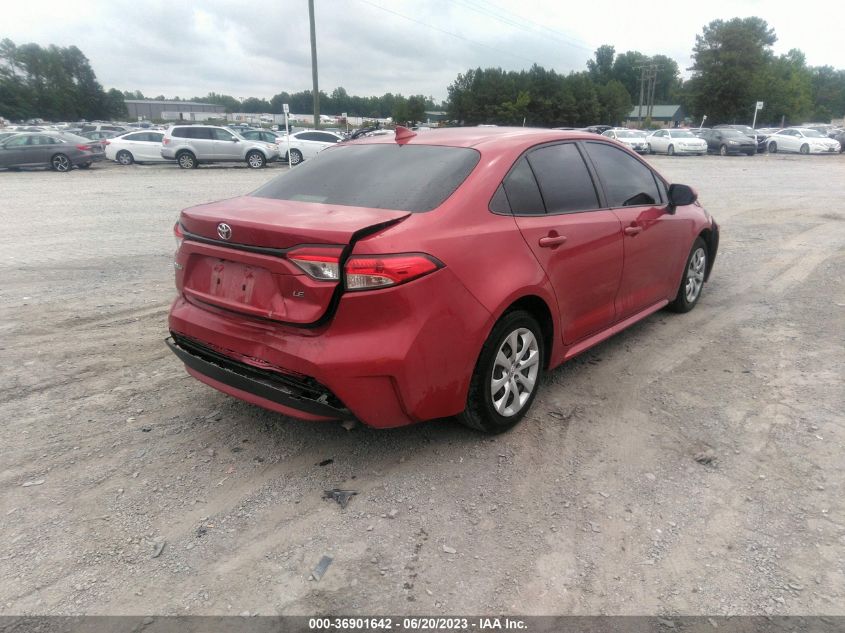 2020 TOYOTA COROLLA LE - JTDEPRAE7LJ098507
