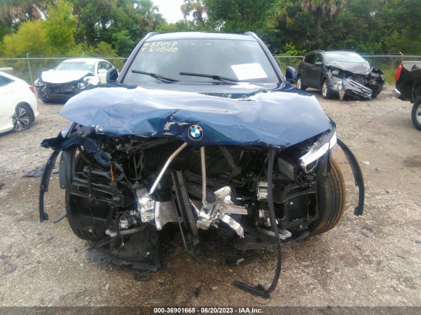 2021 BMW X3 SDRIVE30I - 5UXTY3C02M9E50738