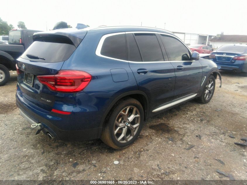 2021 BMW X3 SDRIVE30I - 5UXTY3C02M9E50738