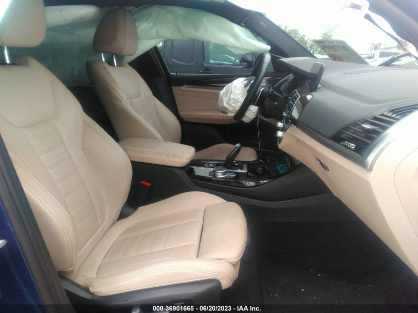 2021 BMW X3 SDRIVE30I - 5UXTY3C02M9E50738