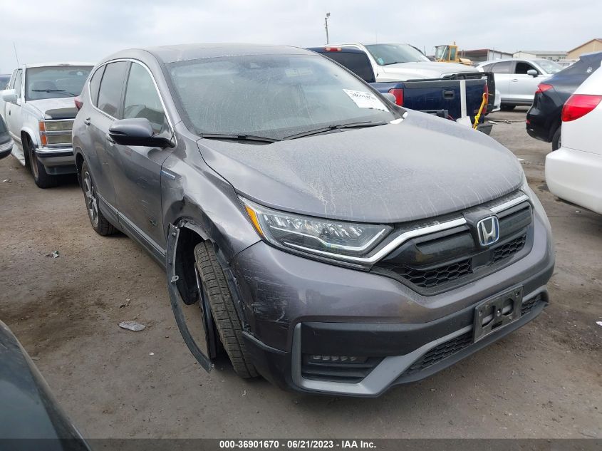 2020 HONDA CR-V HYBRID EX-L - 7FART6H82LE012012