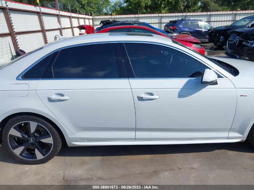 2017 AUDI A4 PREMIUM PLUS - WAUENAF46HN002046