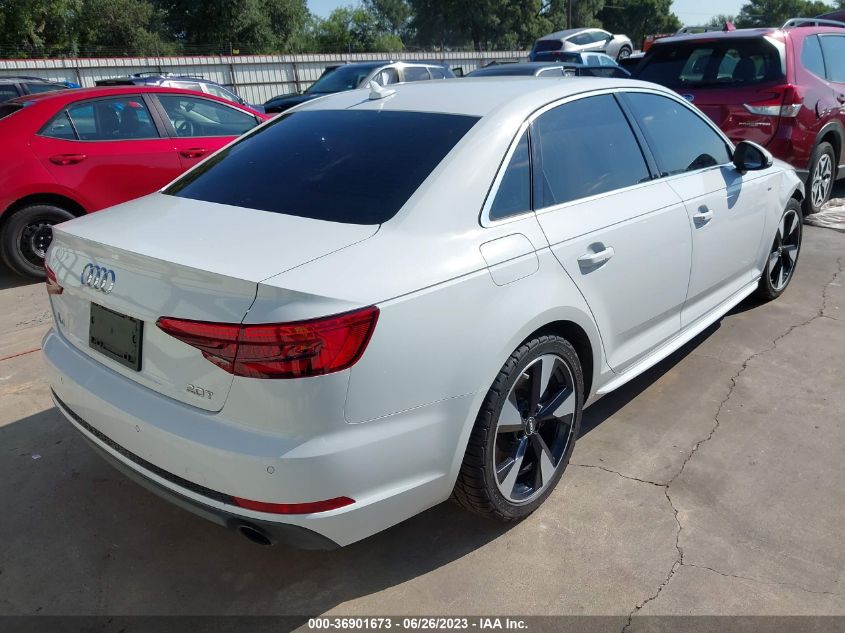 2017 AUDI A4 PREMIUM PLUS - WAUENAF46HN002046