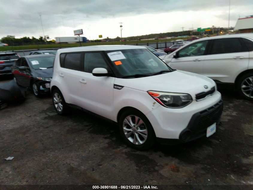 2015 KIA SOUL + - KNDJP3A55F7140136