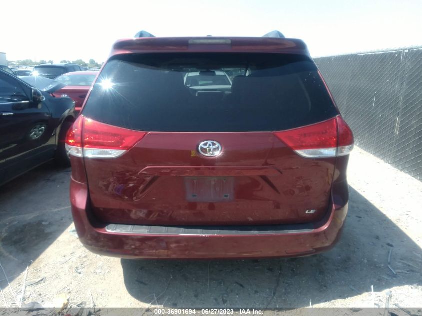2013 TOYOTA SIENNA LE - 5TDKK3DC7DS362564