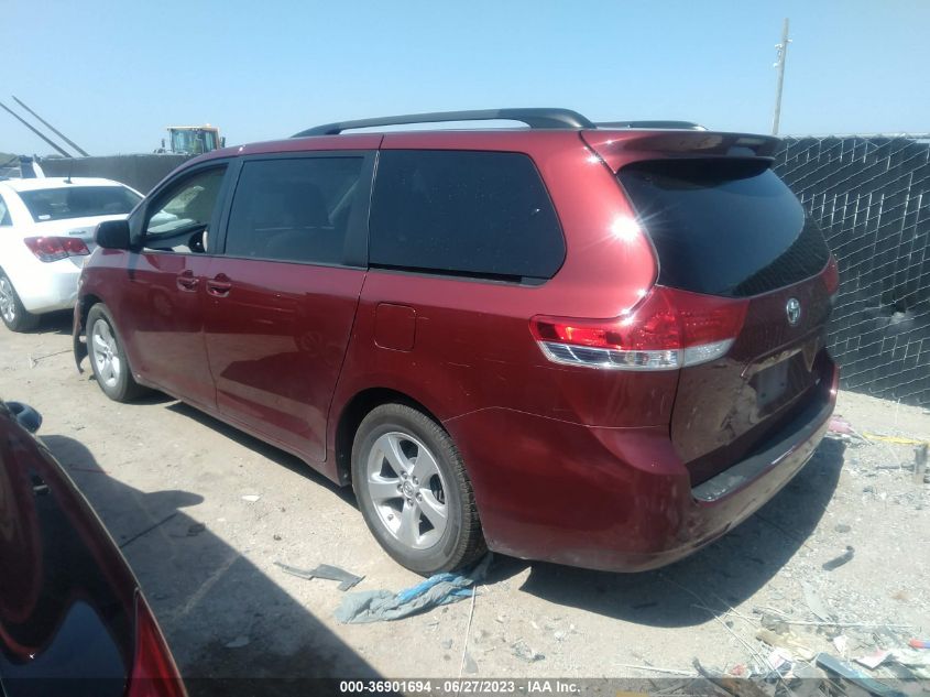2013 TOYOTA SIENNA LE - 5TDKK3DC7DS362564