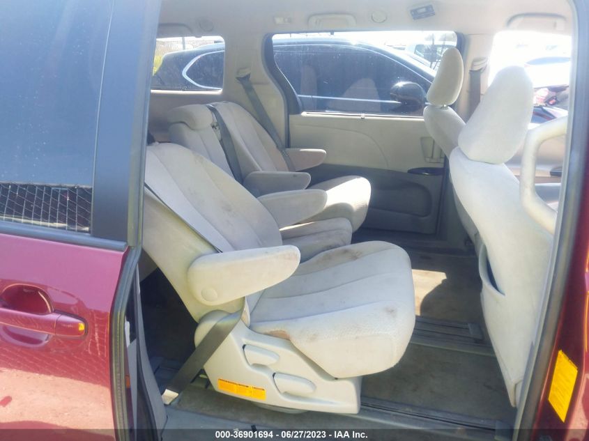 2013 TOYOTA SIENNA LE - 5TDKK3DC7DS362564