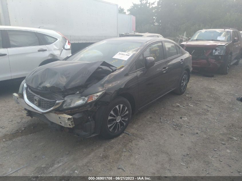 2013 HONDA CIVIC LX - 19XFB2F59DE062741