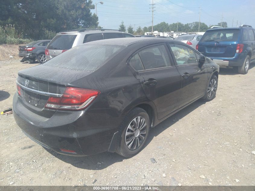 2013 HONDA CIVIC LX - 19XFB2F59DE062741