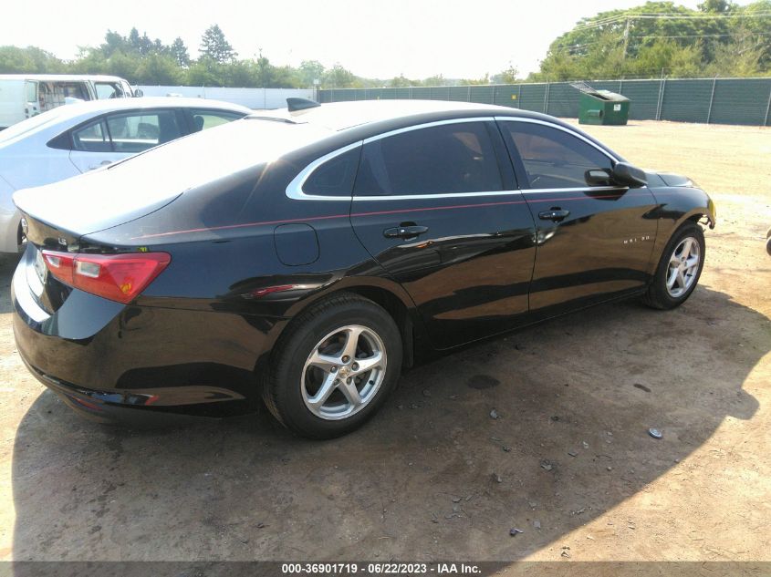 2016 CHEVROLET MALIBU LS - 1G1ZB5ST3GF349787