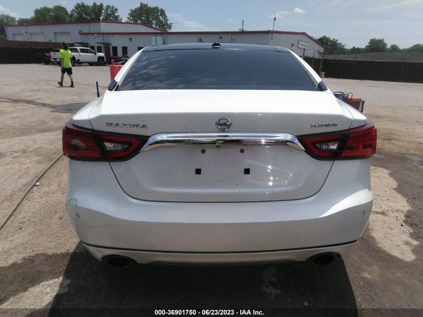 2016 NISSAN MAXIMA 3.5 PLATINUM - 1N4AA6AP3GC375931