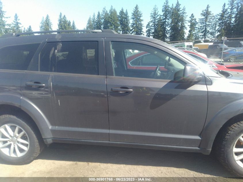 2017 DODGE JOURNEY SXT - 3C4PDDBG0HT592891