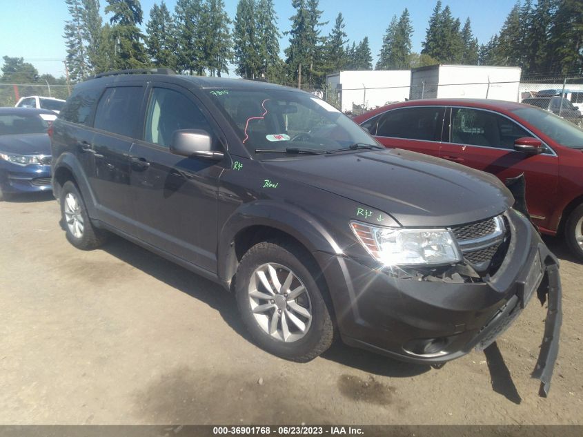 2017 DODGE JOURNEY SXT - 3C4PDDBG0HT592891
