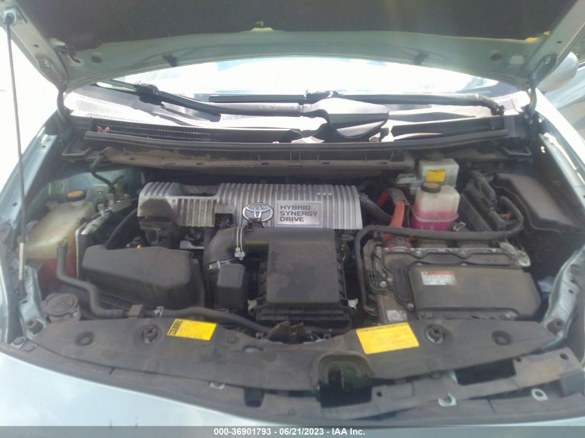 2013 TOYOTA PRIUS FOUR - JTDKN3DU9D5639513
