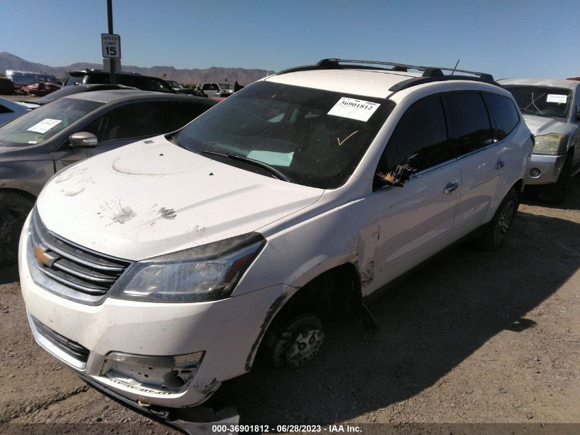 2015 CHEVROLET TRAVERSE LT - 1GNKRGKD6FJ140460