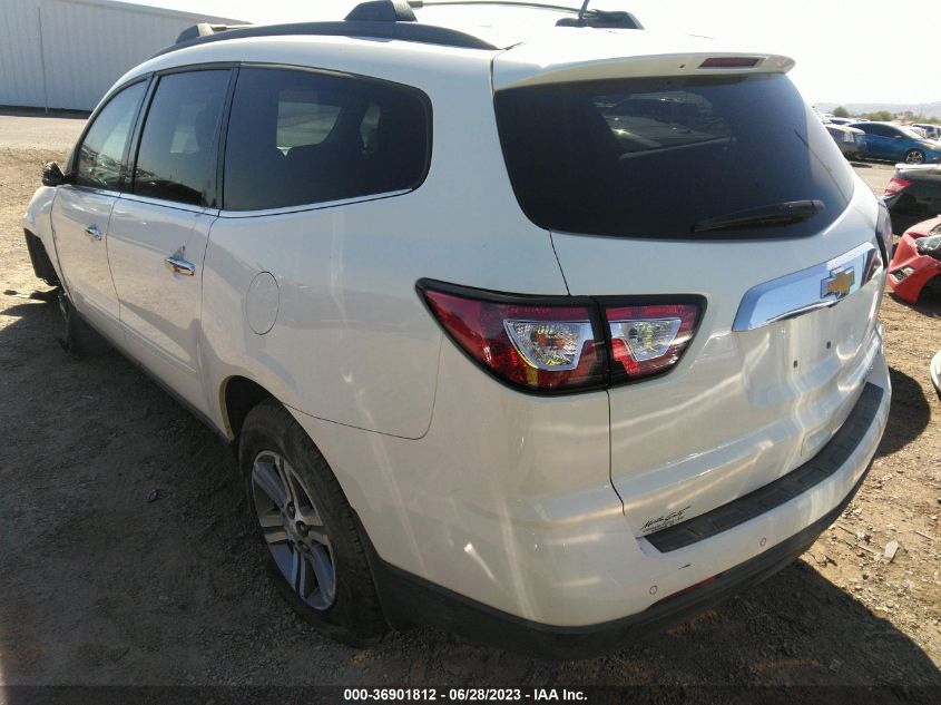 2015 CHEVROLET TRAVERSE LT - 1GNKRGKD6FJ140460