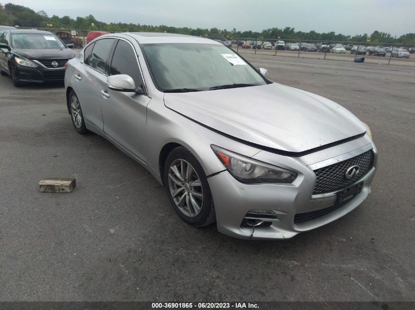 2014 INFINITI Q50 PREMIUM - JN1BV7AP1EM689676