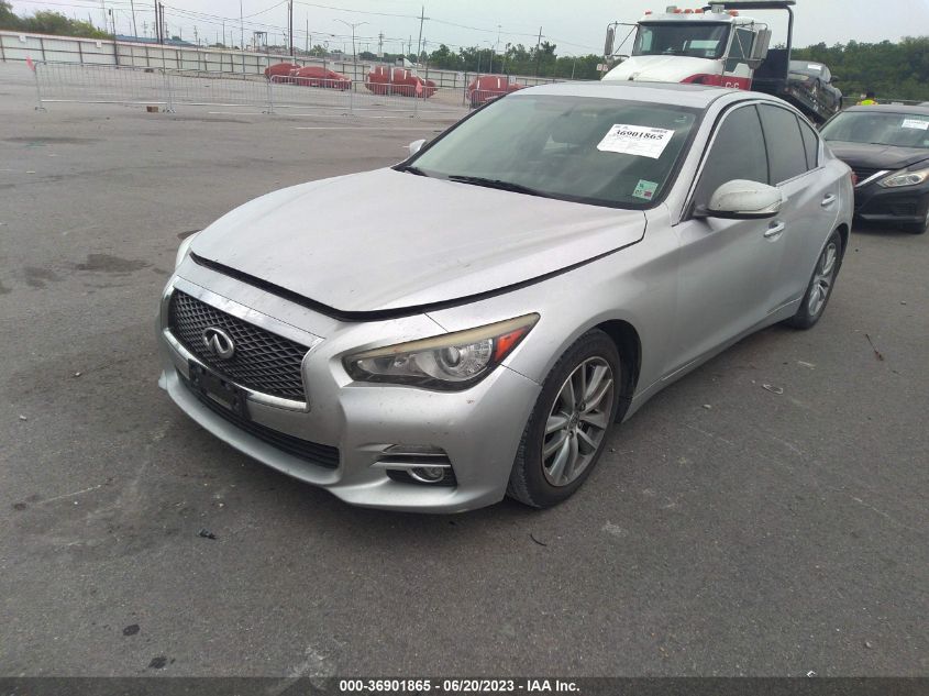 2014 INFINITI Q50 PREMIUM - JN1BV7AP1EM689676