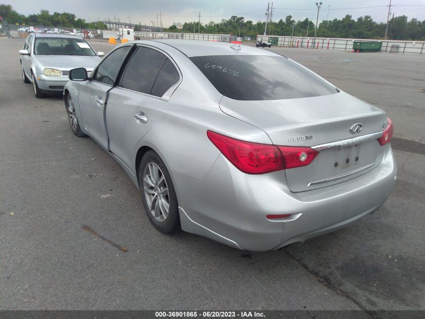 2014 INFINITI Q50 PREMIUM - JN1BV7AP1EM689676
