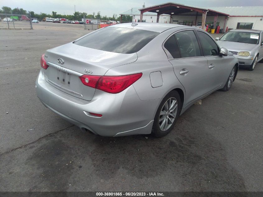 2014 INFINITI Q50 PREMIUM - JN1BV7AP1EM689676