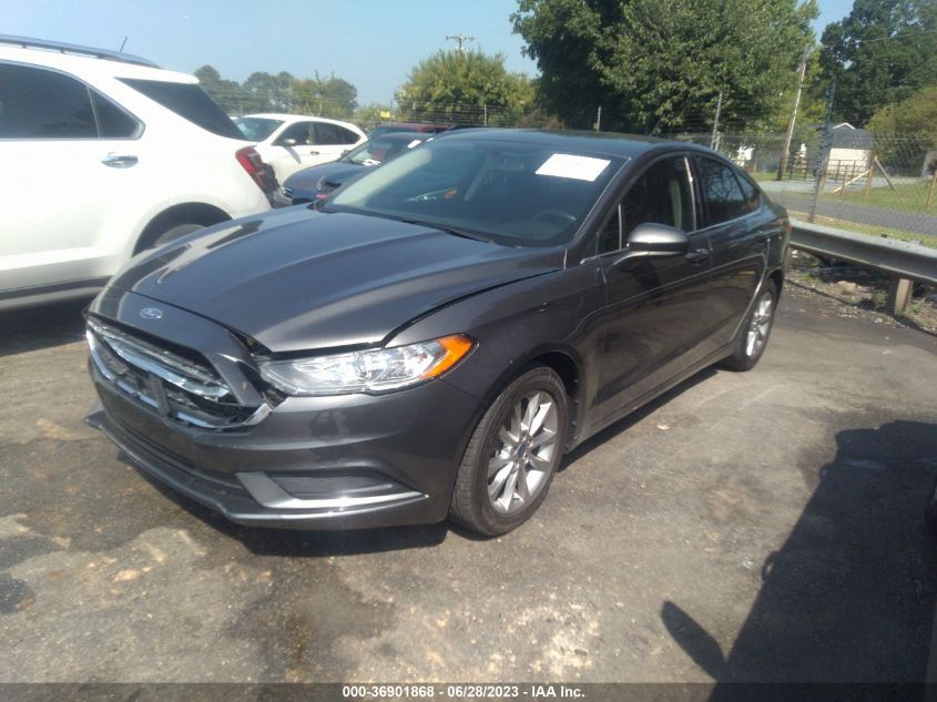 2017 FORD FUSION SE - 3FA6P0H74HR154400