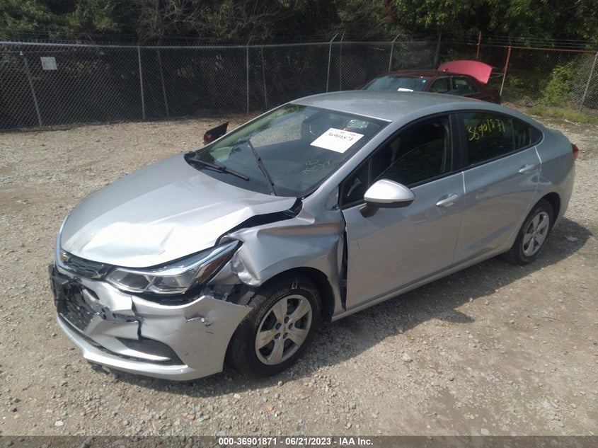 VIN 1G1BC5SM8J7208450 2018 CHEVROLET CRUZE LS