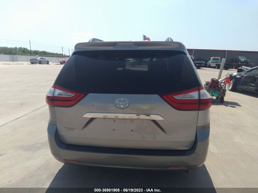 2016 TOYOTA SIENNA XLE/XLE AAS/LTD - 5TDYK3DC3GS694404